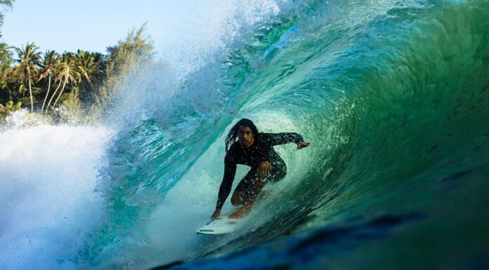 The Surfer Who Reads The Deep